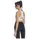 Adidas Γυναικείο μπουστάκι Powerreact Medium-Support Zip Bra